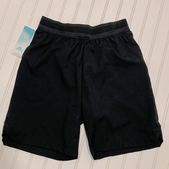 Adidas black training shorts - Picture 1 of 6
